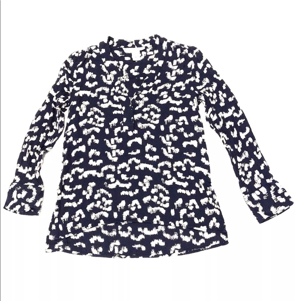 LOGG H&M printed blouse top